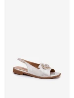 Sandále model 215713 Krok vo veľkom štýle Sandále model 215713 Krok vo veľkom štýle