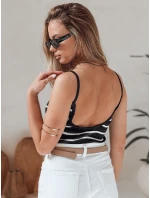 Pruhované body STRIP BACK black FashionStreet RY2900 Pruhované body STRIP BACK black FashionStreet RY2900