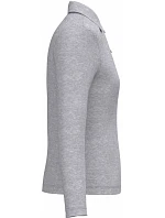 Kariban K 244 Dámske polo tričko s dlhým rukávom z piké 20.K244 oxford grey Kariban K 244 Dámske polo tričko s dlhým rukávom z piké 20.K244 oxford grey