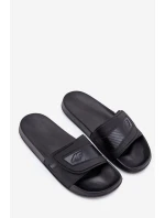Klapki Męskie Na Rzep 4FMM00FFLIM091-20S Czarne