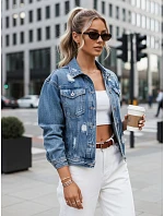 dámske sprané džínsové nohavice BILGON modré FashionStreet TY4139 dámske sprané džínsové nohavice BILGON modré FashionStreet TY4139