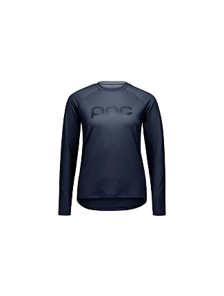Cyklistické tričko POC W's Reform Enduro Jersey, tmavomodré, dámske