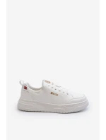 Sneakersy Męskie Memory Foam System Big Star NN174149 Białe