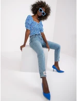 Blúzka RO BZ 2516 12.35X biela a modrá