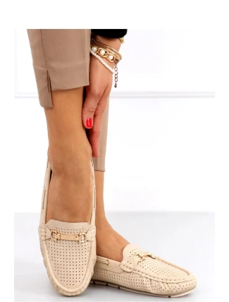 Dámske topánky / Mokasíny AB-295 béžová - Primavera Dámske topánky / Mokasíny AB-295 béžová - Primavera