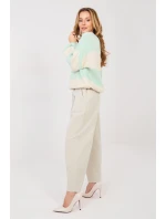 Šnúrové nohavice model 224386 Taliansko Moda