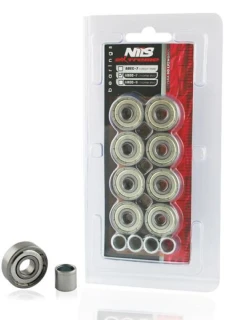 Chrómové guľôčky ABEC-7 (8 ks) NILS EXTREME