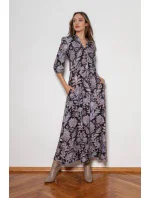 Dámske šaty s dlhým rukávom SUK205 - Lanti