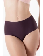 Dámske jednoduché maxi nohavičky Dark Purple - Julimex Dámske jednoduché maxi nohavičky Dark Purple - Julimex