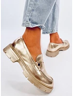 Dámske kožené mokasíny 28359 1736 gold - Ideálna obuv