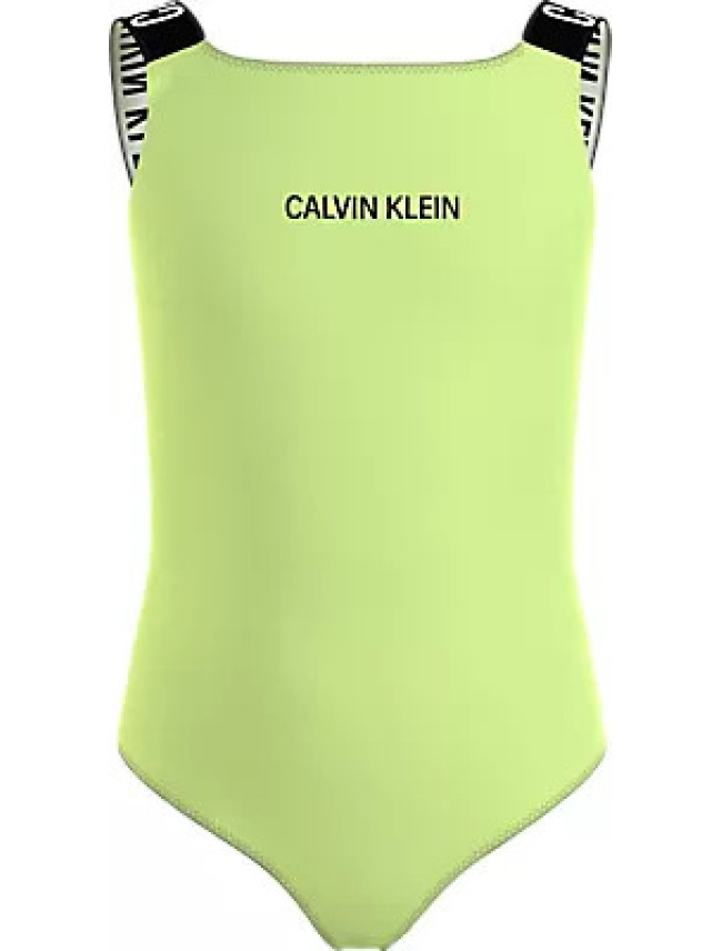 Dievčenské jednodielne plavky KY0KY00086M0T - Calvin Klein