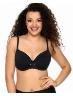 Vystužená plavková podprsenka Ava SK 13 Maxi Black