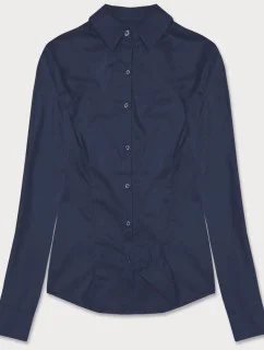 Klasická modrá dámska košeľa (HH039-50)