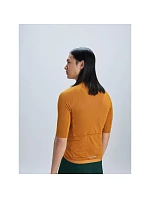 Cyklistické tričko POC M's Thermal Lite Jersey, hnedé