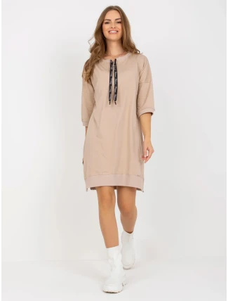 Šaty RV SK 6273.47P béžová Šaty RV SK 6273.47P béžová