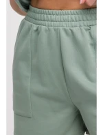 B295 Šortky s vreckami - mentolové