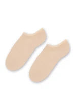 Hladké dámske bavlnené ponožky 007