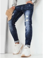 FashionStreet pánske tmavomodré nohavice UX3916