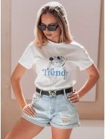 Dámske džínsové šortky s opaskom SUMMERFLY modré FashionStreet SY0482 Dámske džínsové šortky s opaskom SUMMERFLY modré FashionStreet SY0482