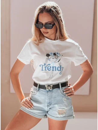 Dámske džínsové šortky s opaskom SUMMERFLY modré FashionStreet SY0482 Dámske džínsové šortky s opaskom SUMMERFLY modré FashionStreet SY0482