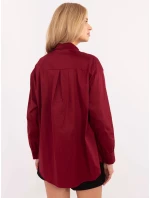 Košeľa DHJ KS 9213 1.77P bordová