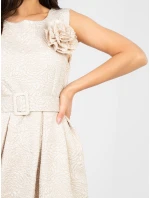 Šaty IT SK 21861.86 svetlo béžová