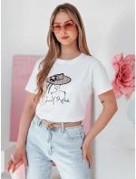 Dámske tričko s potlačou WOMANPOW white FashionStreet RY2804 Dámske tričko s potlačou WOMANPOW white FashionStreet RY2804