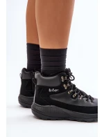 Damskie Lekkie Trapery Na Zamek Lee Cooper LCJ-24-03-3073 Czarne