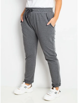 Tepláky RV DR 4765.52 tmavo šedá