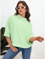 Dámska blúzka CHARMA svetlozelená FashionStreet RY2475