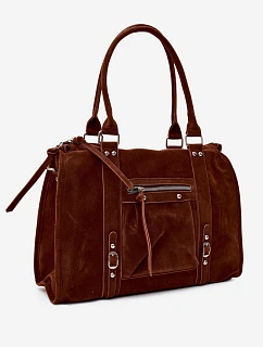 Veľká semišová taška Camel Nolita