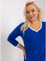 Blúzka RV BZ 8986.89P kobalt