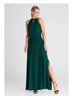 Dámske spoločenské šaty M945 zelené - Figl Dámske spoločenské šaty M945 zelené - Figl