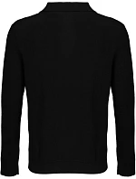 NEOBLU Pánsky pulóver so stojáčikom 24.3986 deep black