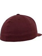 Flexfit 6277FV 6-panelová čiapka Flexfit 55.77FV v bordovej farbe Flexfit 6277FV 6-panelová čiapka Flexfit 55.77FV v bordovej farbe
