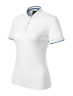 Diamantová polokošeľa biela