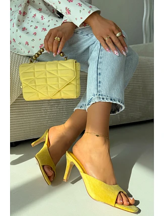 Žabky na podpätku model 226524 Krok vo veľkom štýle