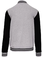 Kariban K 497 Unisexová mikina „Teddy“ 20.K497 oxford grey/black Kariban K 497 Unisexová mikina „Teddy“ 20.K497 oxford grey/black