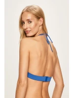 Vrchný diel plaviek KW0KW00591-CHQ modrobiela - Calvin Klein Vrchný diel plaviek KW0KW00591-CHQ modrobiela - Calvin Klein