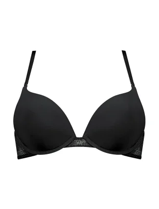 Sloggi Zero Lace WHUM čierna push-up podprsenka - Sloggi