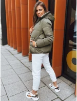 Dámska prechodná prešívaná bunda VICTORIA SNUG zelená TY3716 Dámska prechodná prešívaná bunda VICTORIA SNUG zelená TY3716