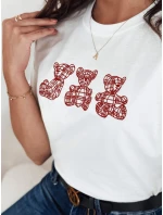 Dámske tričko GRIZY ecru FashionStreet RY2568