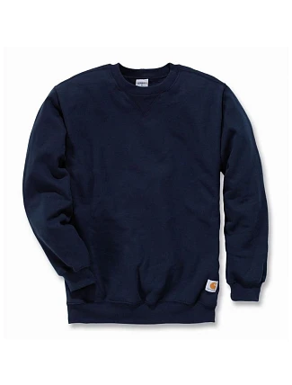 Mikina Carhartt Midweight s okrúhlym výstrihom, farba New Navy Mikina Carhartt Midweight s okrúhlym výstrihom, farba New Navy
