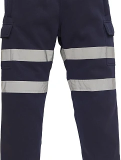 Yoko HV 016T Hi-Vis tepláky 79.016T tmavomodré