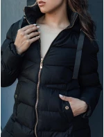 Dámska zimná bunda s kapucňou GABRIELLE black FashionStreet TY4366