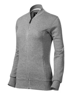 Dámska mikina Bomber tmavo šedá