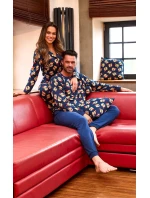 Cornette pyžamo 457/293 Teddy 6 dĺžka/r Vianoce S-2XL pánske