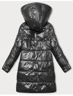 Dámska hrubá obojstranná zimná bunda black-ecru (V768g) Dámska hrubá obojstranná zimná bunda black-ecru (V768g)