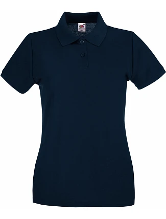 Fruit of the Loom Lady-Fit Premium Polo Dámske piqué polo 16.3030 tmavomodrá Fruit of the Loom Lady-Fit Premium Polo Dámske piqué polo 16.3030 tmavomodrá
