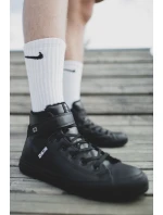 Trampki Męskie Big Star Ocieplane Czarne Y174020FW